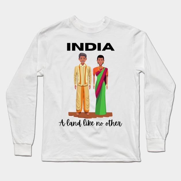 I Love India I Love Desi Long Sleeve T-Shirt by TheMugzzShop